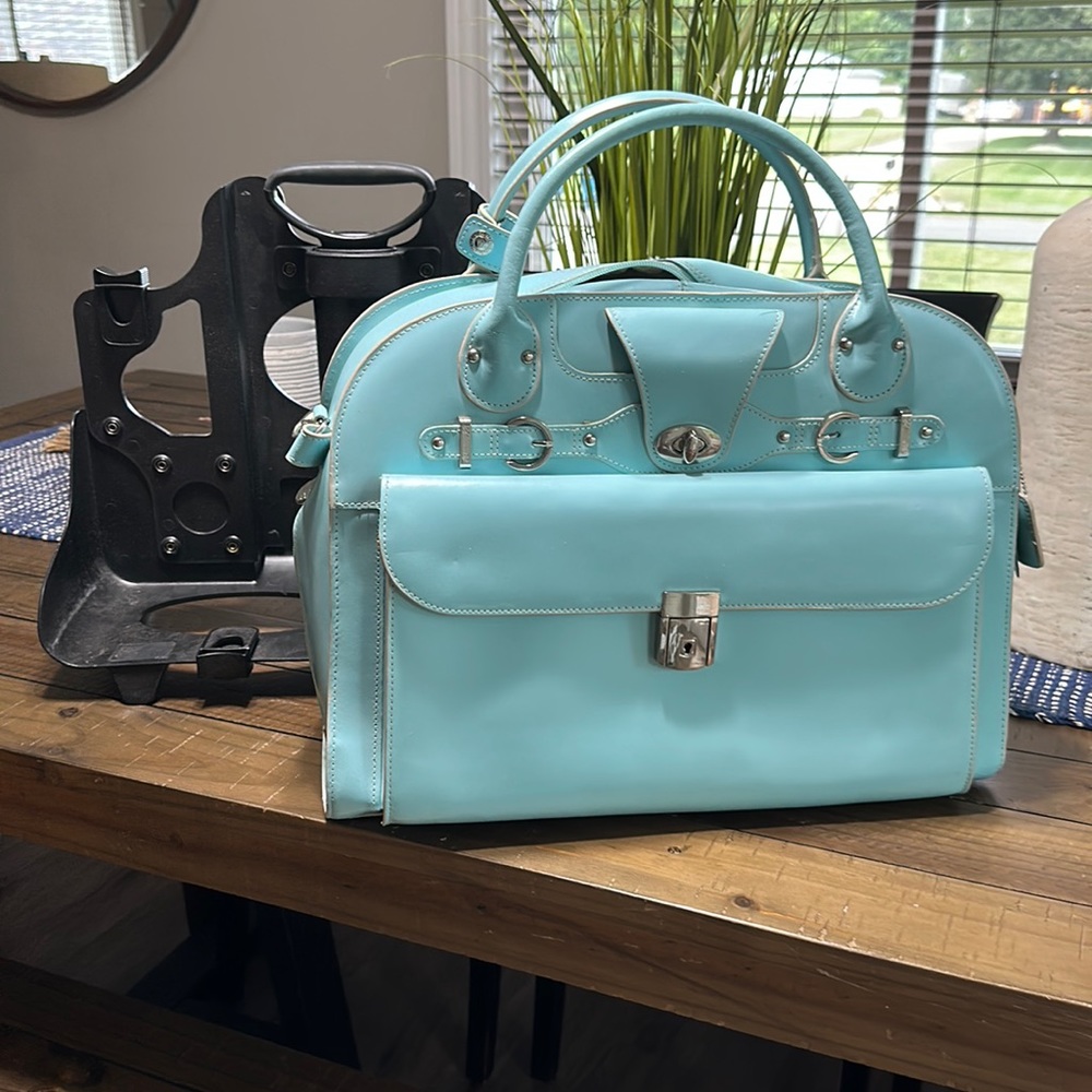 McKlein W Series ROSEVILLE Cowhide Leather luggage